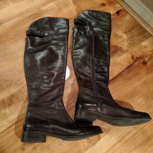 Lavorazione Artigiana leather boots brown size 38 - Picture 1 of 6